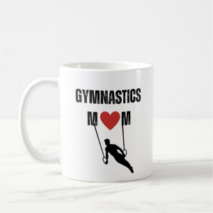 Caneca De Café Mãe de ginástica (atleta masculino)