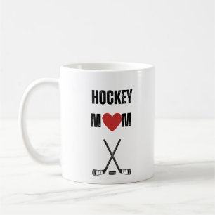 Caneca De Café Mãe de Hockey