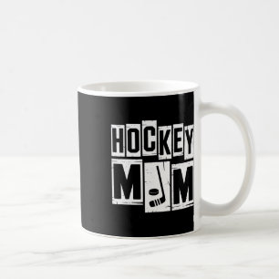 Caneca De Café Mãe de Hockey Retro Mulheres Amantes de Hockey Mam