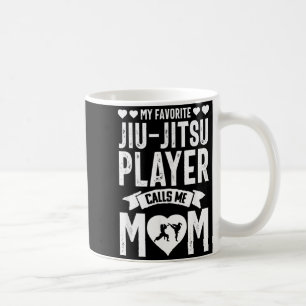 Caneca De Café Mãe de Jiu Jitsu Brasileiro BJJ Artes Marciais Eng