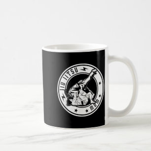 Caneca De Café Mãe de Jiu Jitsu Brasileiro Lutadora de Jiu Jitsu