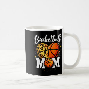 Caneca De Café Mãe de jogador de basquete Arte de basquete