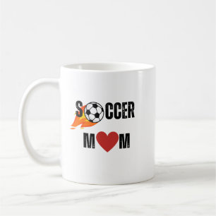 Caneca De Café Mãe de jogador de futebol