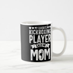 Caneca De Café Mãe de Kickboxing Mama Engraçado Artes Marciais Ca