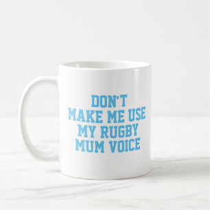 Caneca De Café Mãe de Rugby Gift Mug Engraçado Citação de Sloga