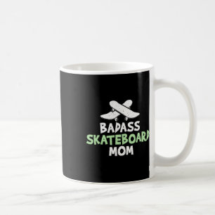 Caneca De Café Mãe de Skate Skateboard Skatista