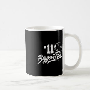Caneca De Café Mãe de Softbol Número 11 Maior Fã Pai Irmão S