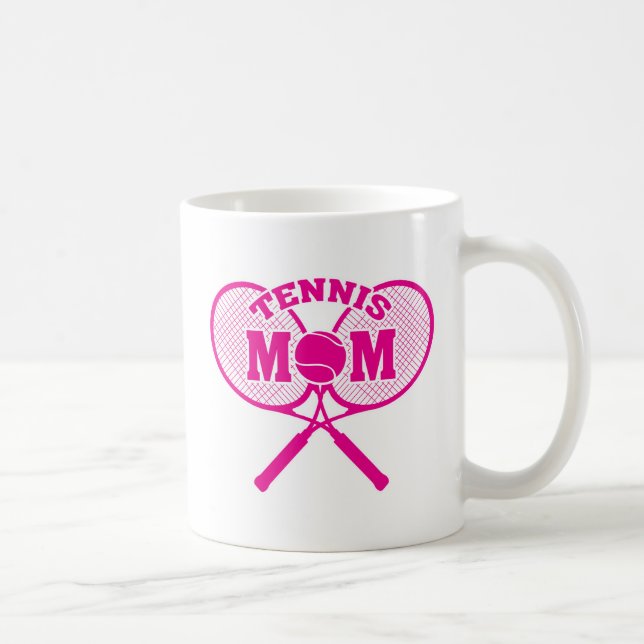 Caneca De Café Mãe de Tenista (Direita)