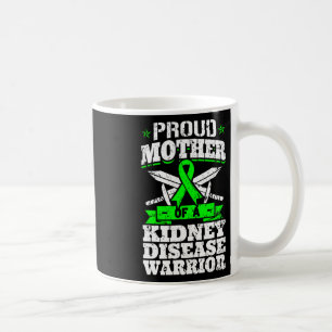 Caneca De Café Mãe De Um Guerreiro Da Doença Renal Ckd Sensibiliz