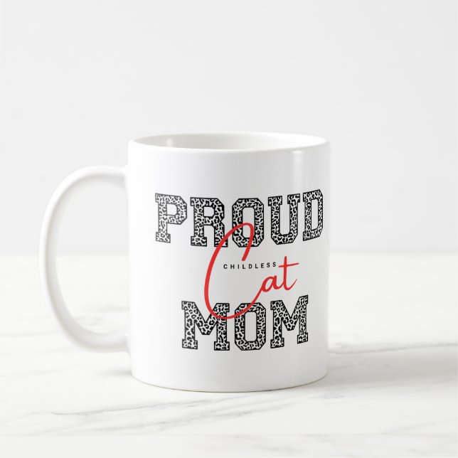 Caneca De Café Mãe design simples e bonita (Esquerda)