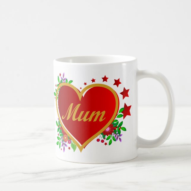 Caneca De Café Mãe dia de as mães (Direita)