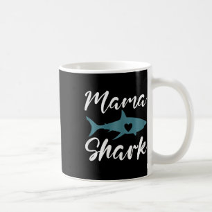 Caneca De Café Mãe Dia de as mães Engraçado Tubarão-Mama