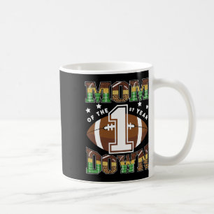 Caneca De Café Mãe Do 1º Ano Futebol De Aniversário De Menino B