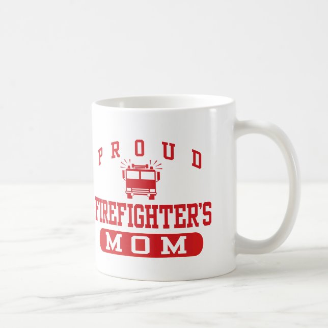 Caneca De Café Mãe do Bombeiro (Direita)