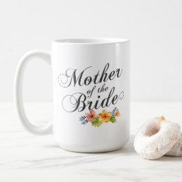 Caneca De Café Mãe do Casamento da Noiva | Mug Clássico