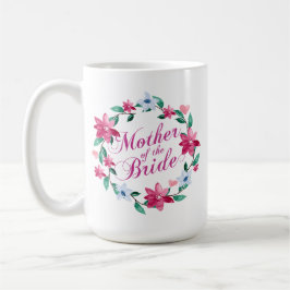 Caneca De Café Mãe do Casamento da Noiva | Mug Clássico