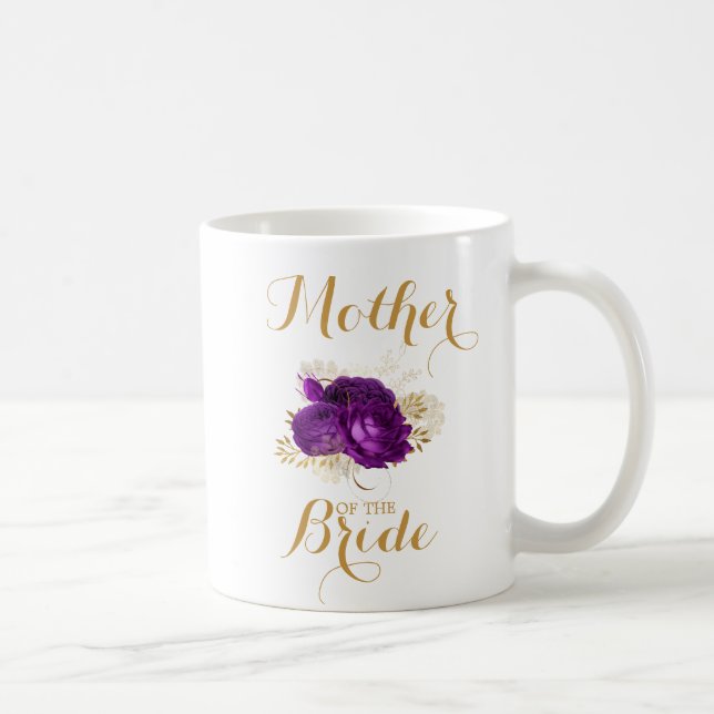 Caneca De Café Mãe do Dourado café verde-roxo (Direita)