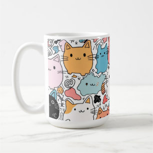 Caneca De Café mãe do gato