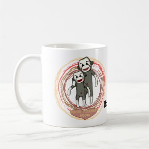 Caneca De Café Mãe do Macaco de Meia