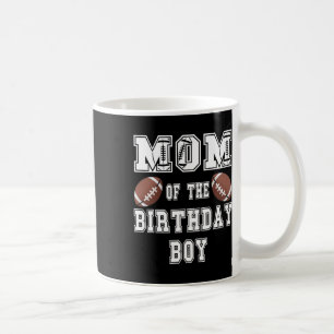 Caneca De Café Mãe Do Menino De Aniversário Amante De Futebol Fam