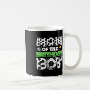 Caneca De Café Mãe Do Menino De Aniversário Festa De Futebol Famí