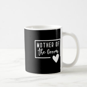 Caneca De Café Mãe Do Noivo Coração Mãe Casamento Despedida de So