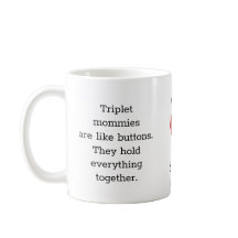Mãe Do Presente Triplets, Amo-Te, Personalizamos.
