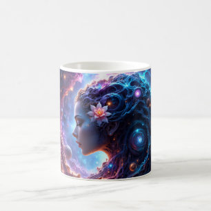 Caneca De Café Mãe do Universo – Aquela Que Sonha as Estrelas.