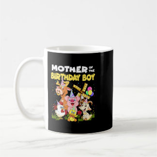 Caneca De Café Mãe Dos Animais Da Fazenda De Aniversário P