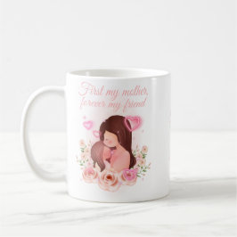 Caneca De Café Mãe e Filha, Nomes Personalizados