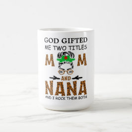Caneca De Café Mãe e Nana