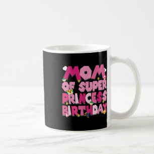 Caneca De Café Mãe E Pai Princesa Aniversário Festa Da Família