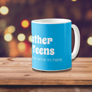 Caneca De Café Mãe Engraçada de Adolescentes Brilhante Tumg de Ca