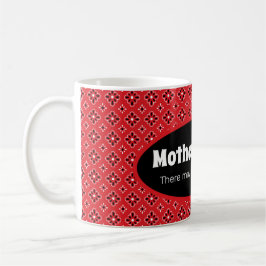 Caneca De Café Mãe Engraçada de Meninos Red Bandana Coffee Mug