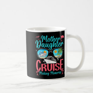 Caneca De Café Mãe Engraçada Férias Cruzando Filha Mãe Filha Mãe