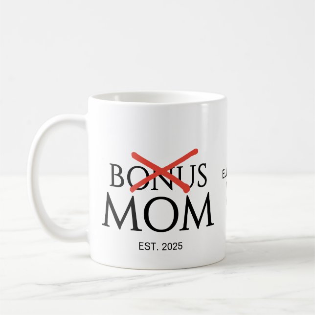Caneca De Café MÃE Estabeleceu MÃE EXTRA (Esquerda)