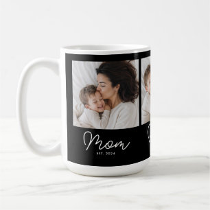 Caneca De Café Mãe Estabeleceu Roteiro Preto 3 Foto