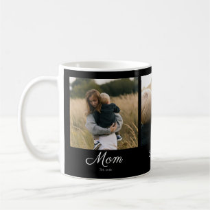 Caneca De Café Mãe Estabeleceu Roteiro Preto 3 Foto