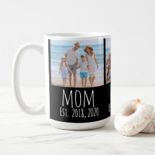 Caneca De Café Mãe Estabeleceu Roteiro Preto 3 Foto 