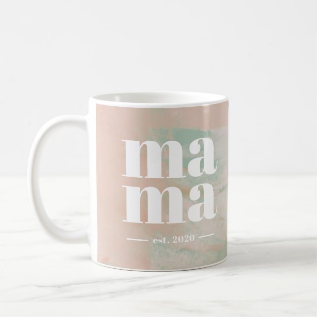 Caneca De Café Mãe Estabelecida (Esquerda)