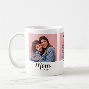 Caneca De Café Mãe Estabelecida Roteiro Preto 3 Foto