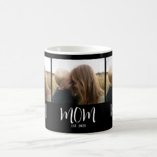 Caneca De Café Mãe Estabelecida Roteiro Preto 3 Foto