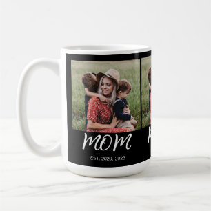 Caneca De Café Mãe Estabelecida Roteiro Preto 3 Foto