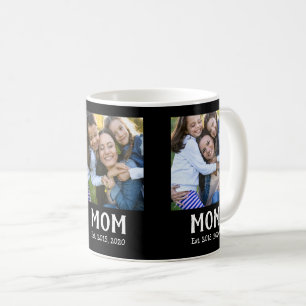 Caneca De Café Mãe Estabelecida Roteiro Preto 3 Foto