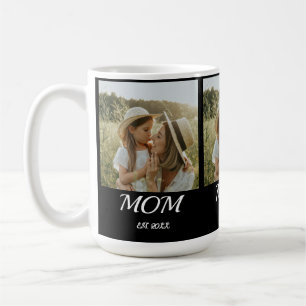 Caneca De Café Mãe Estabelecida Roteiro Preto 3 Foto