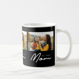 Caneca De Café Mãe Estabelecida Roteiro Preto 3 Foto