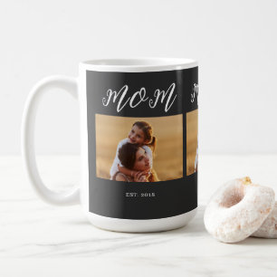 Caneca De Café Mãe Estabelecida Roteiro Preto 3 Foto