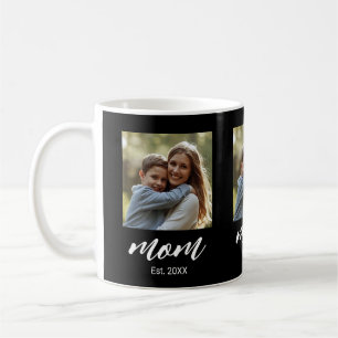 Caneca De Café Mãe Estabelecida Roteiro Preto 3 Foto
