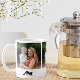 Caneca De Café Mãe Estabelecida Roteiro Preto 3 Foto