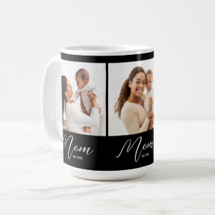 Caneca De Café Mãe Estabelecida Roteiro Preto 3 Foto